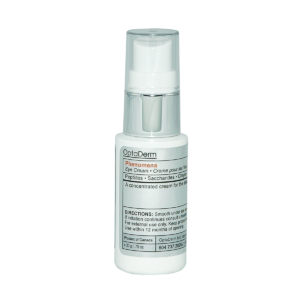 Close up of the Phenomena clinically proven eye cream with a white background